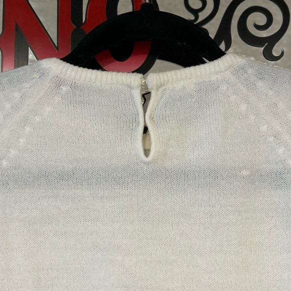 Vintage floral knit sweater - Picture 4 of 4